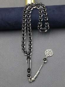 1 件/3 件经典黑蓝色 10 毫米 45 颗珠子手链，时尚念珠手链 - 彩色 - 查看 1