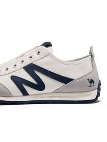 CAMEL CROWN Men's Casual Shoes, Spring And Summer T-Toe Dexun Shoes, Casual And Versatile Retro Low-Top Sneakers, Sports Shoes. - Blue - View 2