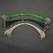 30pcs Professional Fishing Steel Wire Saltwater Fishing Leader Line