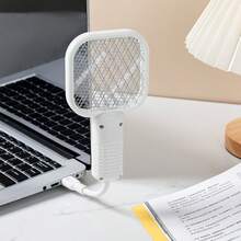 USB Mosquito Swatter Trap With UV Light, Insect Racket Portable Mosquito Killer Lamp For Home, Outdoor, Car, Camping, Travel, Hotel - Pest Repeller - Multicolor - View 5