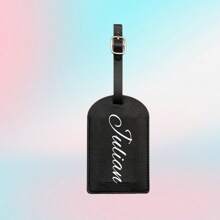 Customizable Multi-Color Leather Aircraft Boarding Pass Creative Travel Luggage Tag