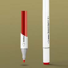 36pcs/24pcs/12pcs Washable Soft Tip Alcohol Based Marker Pens, Children Art Drawing & Design Colored Marker Set,School Supplies,Back To School - Multicolor - View 9