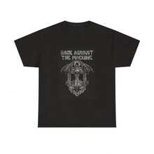 Rage Against The Machine T-Shirt Vintage Graphic Retro Unisex Heavy Cotton Tee Outdoor Leisure Breathable All Seasons Unisex Tee, Plus Size - Đen 2 - Xem 1