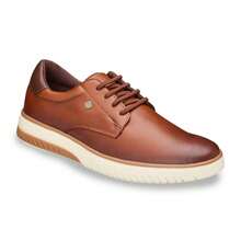 Versatile Men's Social Sneakers Style And Comfort - Brown - View 2