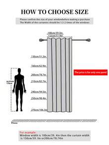 1 rèm voan voan trơn, vải polyester trong suốt mềm mại hiện đại tối giản, lọc sáng với sự riêng tư, thiết kế vòng trên, thích hợp cho phòng ngủ, phòng khách, ban công - Nhiều màu - Xem 4