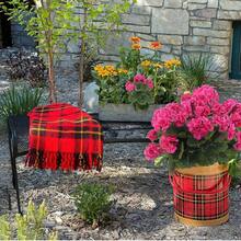 2 Pcs Artificial Geraniums Outdoor Silk Flowers Rose Red Artificial Geranium Bush Faux Flowers Red Geraniums For Floral Home Decor Indoor Garden Patio Grave Cemetary Vase Table Centerpiece - 紅色 - 查看 7