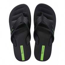 Ipanema Men's Flip Flops City Uomo IP83681 BD998 - Black/black/green - View 3