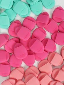 15/30/60pcs Mini Air Puff Sponges, Including Air Cushion Puffs, And Makeup Sponges, Suitable For Liquid Foundation, Powder, And Concealer. Cosmetic Sponge Set, Macaron-Color Scheme Cosmetic Puff, Foundation Make-Up Mixed Cosmetic Sponge - Nhiều màu - Xem 7