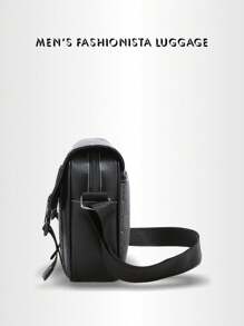 1 pezzo Borsa a tracolla da uomo in tinta unita, adatta per l'uso quotidiano, per scuola, giovani, scuola superiore, università, pratica e alla moda, borsa da scuola per la scuola materna, borsetta, regalo per autunno e Natale, Wall Wallet da viaggio, Borsa per signora in stile vintage, shopper, a spalla, elementi essenziali per gli uomini
