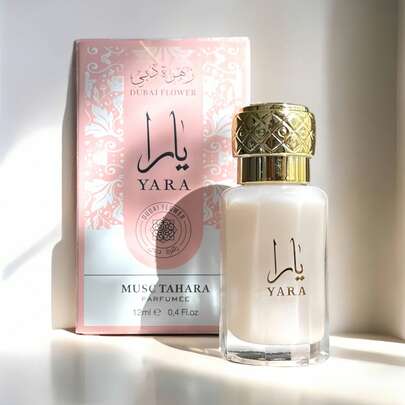 Lattafa Dubai Flower Musk Tahara Yara 12ML Alcohol-Free Perfume Extract For Women