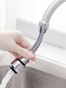 6 个银色不锈钢节水水龙头起泡器，M24 螺纹浴室水龙头起泡器，可更换过滤器混合喷嘴，适用于厨房水槽、金属和塑料 - 彩色 - 查看 14