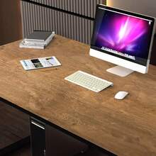 Woodgrain PVC Wallpaper, Waterproof And Oilproof PVC Self-Adhesive Film - For Kitchen Backsplash, Countertop, Cabinet Refurbishing