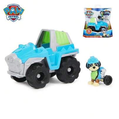 Spin Master ​官方授权的  救援车 - 10 个角色 + 卡车套装（Rubble 的推土机、Chase 的巡逻巡洋舰等）- 3 岁以上儿童礼包​
