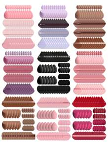 10pcs Makeup Sponges, Multi-Functional Makeup Tools, Beauty Makeup Sponges For Blending BB Cream, Foundation, Loose Powder To Create Flawless Makeup Base, Can Also Be Used With Concealer, Blush, Eyeshadow, Expands When Wet, Latex-Free, Suitable For All Skin Types