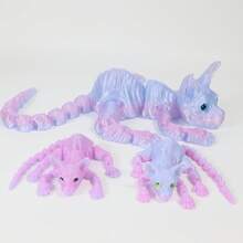 1 件 50 厘米/19.69 英寸超大 3D 猫雕像，适用于花园和卧室，完美的生日礼物，多色系列，派对装饰，节日礼物，巨型猫爱好者礼物 - 彩色 - 查看 43