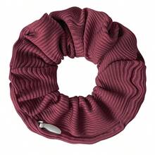 Hidden Pocket Braided Hair Scrunchie Bracelet With Secret Zipper, Elastic Hair Ties And Keychains Wallet Bangle Set Scrunchies Scrunchy Hair Ties, Casual Ponytail Head Accessories Elastic Band - Multicolor - View 19