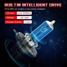 CHUSYYRAY H4 Headlight Xenon White 110w Bulbs 472 High Low Beam Hid Car Van Led Side Light - 1 - 查看 10