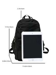 大容量学生及男士背包，学校/大学笔记本电脑包，新款通勤旅行背包