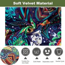 Local Delivery - Banquet Armchair Slipcover Printed Chair Covers With Arms Stretch Club Chair Slipcover Soft Armchair Sofa Covers Anti-Slip Furniture Protector For Dogs Pets Home Living Room Decor, 14 - 48 - 查看 4