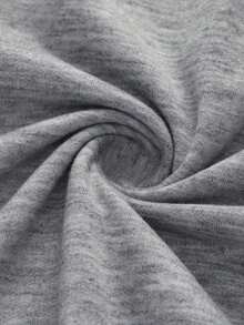 Unisex Wide Leg Pants WithDrawstring Waist, Solid Color CasualPants With Elastic Waist And PocketsSuitable For Four Seasons, Perfect ForEveryday Wear - Xám - Xem 8