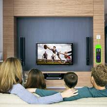 [2 Pack] Climberer Silicone Roku Remotes Cover Case Compatible With|  Roku | Hisense Roku Remote | Roku Express 4K+ 2021 | Roku Streaming Stick+| Roku Streaming Stick 4K 2021(Luminous Green + Blue)