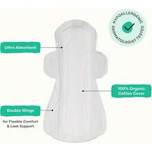 The Honey Pot Company - Herbal Sanitary Pads For Women - Regular Flow W/Wings - Infused W/Essential Oils For Cooling Effect & Organic Cotton Cover - Feminine Care - FSA & HSA - 20 Ct - 16 Count (Pack of 1) - 查看 5