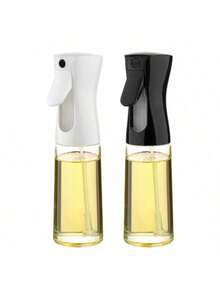 1pc Adjustable Atomizer Oil Spray Bottle - Fat-Reduction Refillable Cooking Gadget For Kitchen/BBQ/Outdoor, Olive Oil Spritzer With Fine Mist
