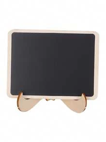 10Pcs/Set DIY Assemble Mini Chalkboards,Suitable For Wedding Party Label Decoration, Food Label Decoration