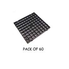 PACK OF 60 GRASS GRIDS DRIVEWAY DRAINAGE GRAVEL TURF SOIL PAVING LAWN SHED BASE