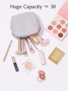 Bolsa de almacenamiento multifuncional portátil de estampado de leopardo para toallas sanitarias, bolsa de almacenamiento minimalista de pana para copa menstrual, bolsa cuadrada de pana dulce para almacenamiento de artículos de aseo y maquillaje, bolsa para el primer ciclo menstrual