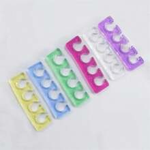 2 Peças Separador de Unhas de Dedo e Dedo do Pé de Silicone Macio, Divisor de Unha do Pé para Fixação de Esmalte, para Salão de Beleza, Suprimentos de Unhas, Ferramentas de Unhas, Ferramentas de Arte de Unhas, Volta às Aulas, Unhas, Ferramentas de Unhas para Unhas Postiças