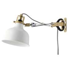 Wall/Clamp Spotlight, Black - White - View 6