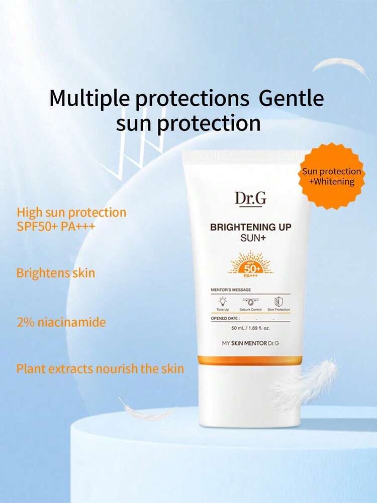 DR.G/Drg 敏感肌肤防晒霜 50ml SPF50+ PA+++ 韩国 - 白色 - 查看 3