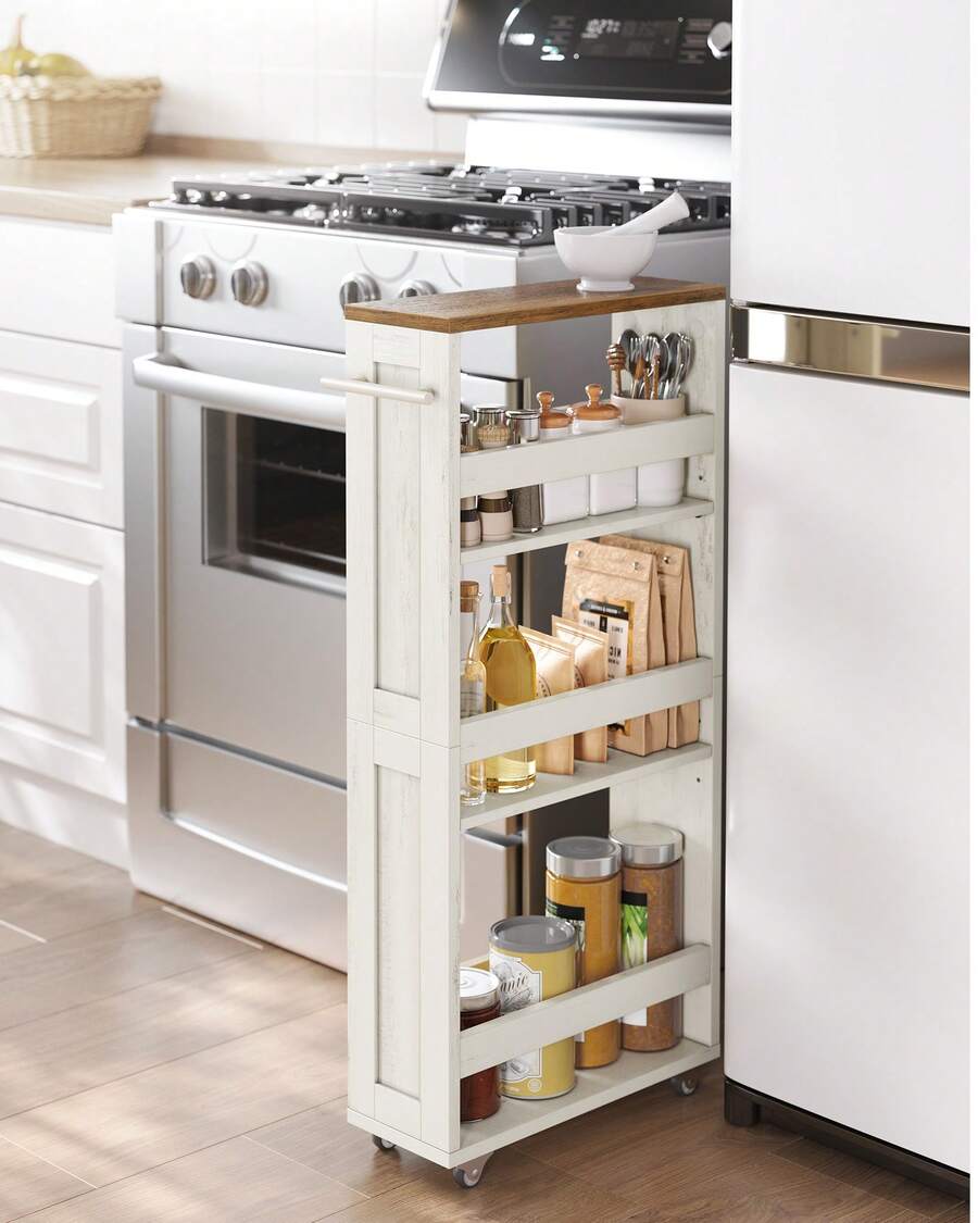 VASAGLE Mobile Storage Islands - trắng - Xem 1