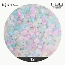50 peças de 6mm Contas em Forma de Roda de Vidro, Contas Lentilhares, Pingentes de Jade em Formato de Disco, Contas de Pedra Ábaco em Disco, Contas Soltas Planas Redondas de Jade Vibrantes para Pulseira, Colar, Brinco, Pingentes de Celular, Suprimentos para Criação de Joias
