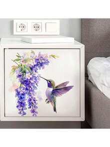 1pc Wall Sticker Colorful Flower Bird Sticker 11.81*11.81 Inches Waterproof Dustproof PVC Sticker Material Removable Wear-Resistant Self-Adhesive Easy-To-Tear Sticker Suitable For Wall Decoration Bedroom Living Room Home Decoration Self-Adhesive Wall Sticker Home Decoration Make Your Life A New Look Holiday Decoration Sticker Birthday Graduation Gift Wall Stickers Room Decor Personalised Stickers - Multicolor - View 6