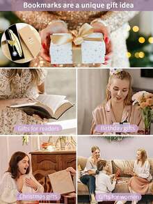 1pc Butterfly Bookmark, Elegant Reading Accessory Suitable For Book Lovers, Students, Writers, Readers, Ideal Gift For Birthday, Graduation And General Occasions (No Gift Box) - Multicolor - View 5