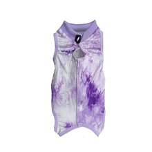 1 件扎染印花宠物消毒服，恢复背心适合小型猫/狗 - 紫色 - 查看 12