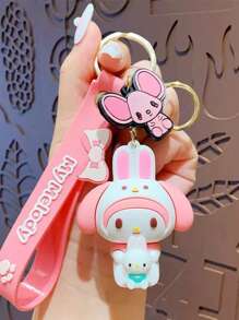 Sanrio Sanrio 1 Piece Japanese Cute Cartoon Cat Pendant, Women's Key Accessories, Smartphone Accessories