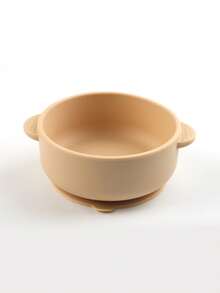1 Piece; Baby Feeding Bowl Silicone Bowl Suction Double-Ear Bowl For Baby Self-Feeding Utensils Resistant To High Temperature And Fall Suitable For Daily - Multicolor - View 9