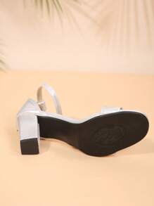 2025 Summer Fashion New Women Outdoor Slippers High Chunky Heels Slip-On Korean Style Sandals