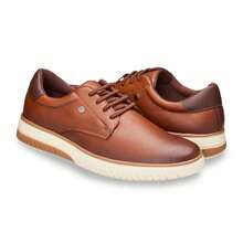 Versatile Men's Social Sneakers Style And Comfort - Brown - View 4