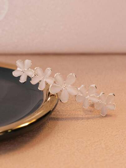 دبابيس شعر للنساء مزينة بفراشة ورينستون وزهرة، مشابك شعر بنابض، إكسسوارات شعر، إكسسوارات صيفية، سفر، مشابك مخلب، مشابك للشعر، شريحة شعر، مخالب شعر، أدوات مدرسية، أنيقة، كلية