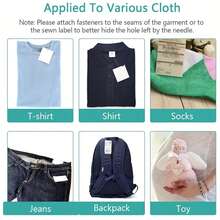 Fine Sewing Gun, Suitable For Garments Micro Mini Sewing Label Gun, Suitable For Garments Quilting Binding Tool Quick Sewing Gun, Comes With 6 Fine Needles And 1000 Fasteners