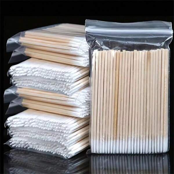 Nail Wood Cleaning Rod Bud Tip Wood Cleaning Rod Nail Enhancement Detail Corrector Nail Polish Removal Art Tool