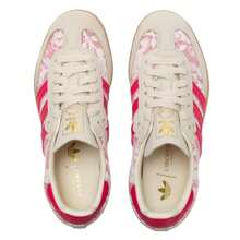 Adidas Originals Adidas Samba OG W Low-Top Durable Sneakers, Lightweight & Comfortable Casual Shoes, JR8841 - White/cream/light Scarlet - View 4