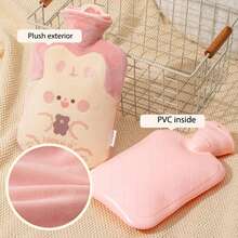 Cute Large Warmer Hot Water Bag For Period Pain Stuffed Menstrual Colic Heater Plush Hand Warmer Seed Guatero - 款式-F-1000ml - 查看 2