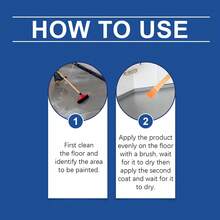 三合一地板漆：地面防水、耐磨、防渗透、快干、家用地板底漆，适用于建筑工地