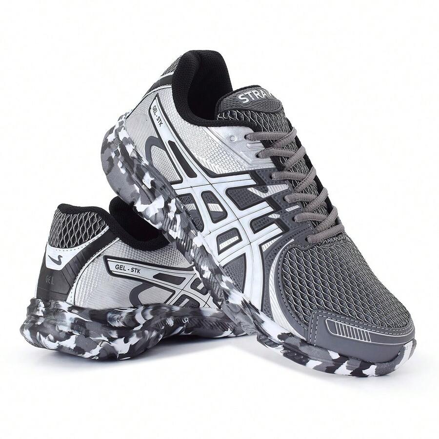 Men's Tennis Shoes Special Size 45 46 47 48 49 50 | Ideal For Sports And Everyday Life | Light, Soft And Comfortable - ASC PTO/石墨 - 查看 1
