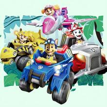 Spin Master Dino Rescue Single Pack Block Panzerfahrzeug - Legierung Fahrzeug mit Hundefigur & mysteriösem Dino-Ei (Geschenk für Kinder ab 3 Jahren)